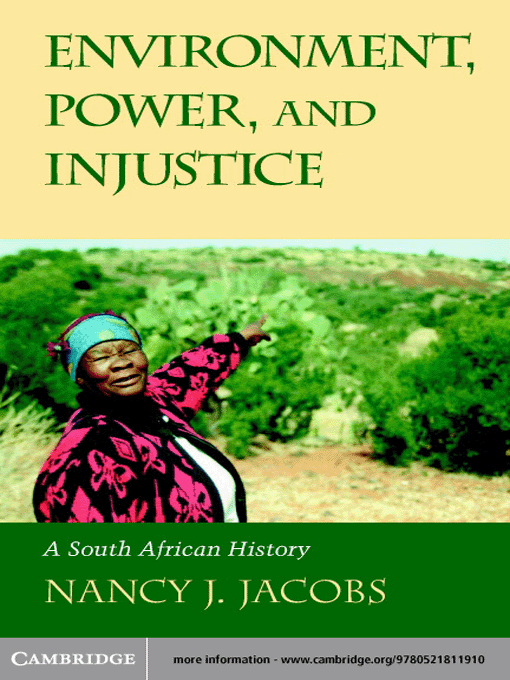 Title details for Environment, Power, and Injustice by Nancy J. Jacobs - Available